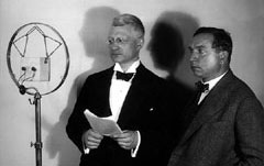 Foto Leopold Ziegler und Alfons Paquet 1929