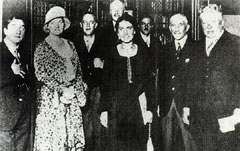 Paquet mit Anna Freud 1930