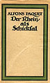 Der Rhein als Schicksal 1920